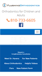 Mobile Screenshot of flushingorthodontics.com